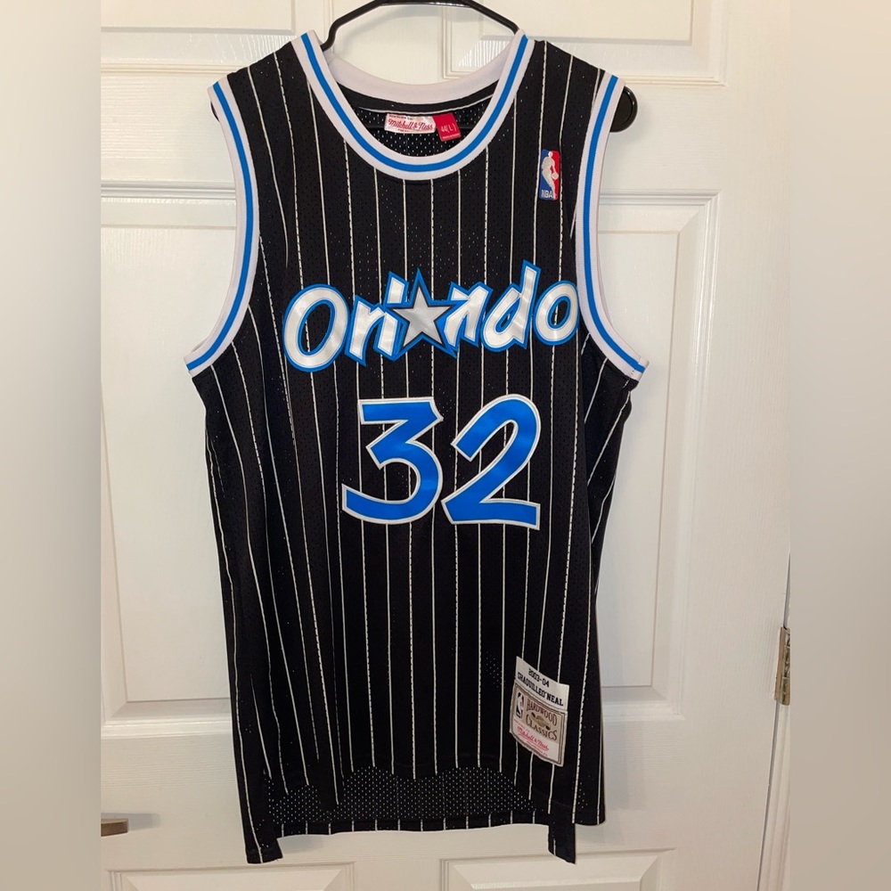 Mitchell and Ness Shaquille O’Neal Orlando Magic Jersey
